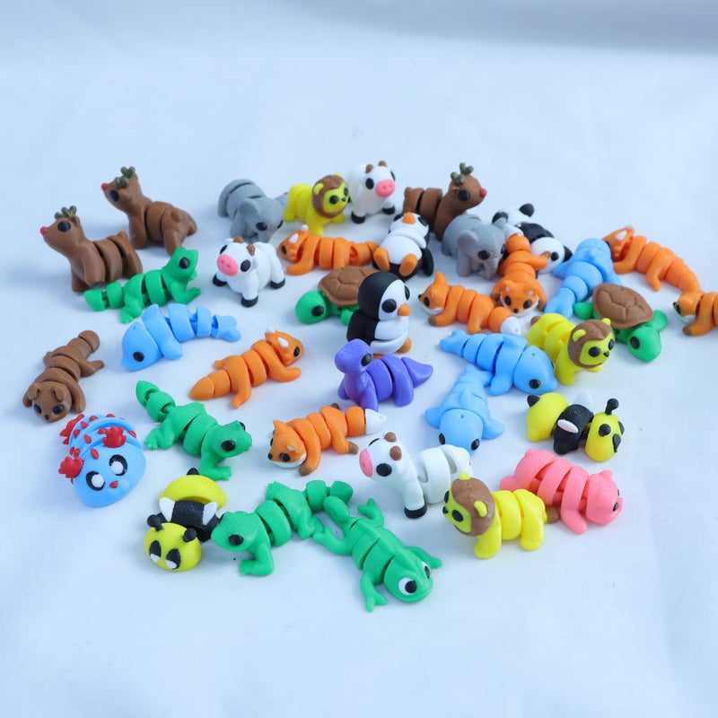 3D Printed Mini Animal Model Toy – PLA Eco-Friendly Cartoon Doll for Ages 15-17 - Image 5